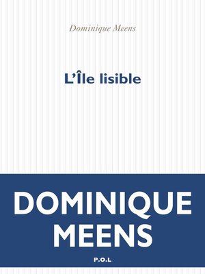 cover image of L'Île lisible